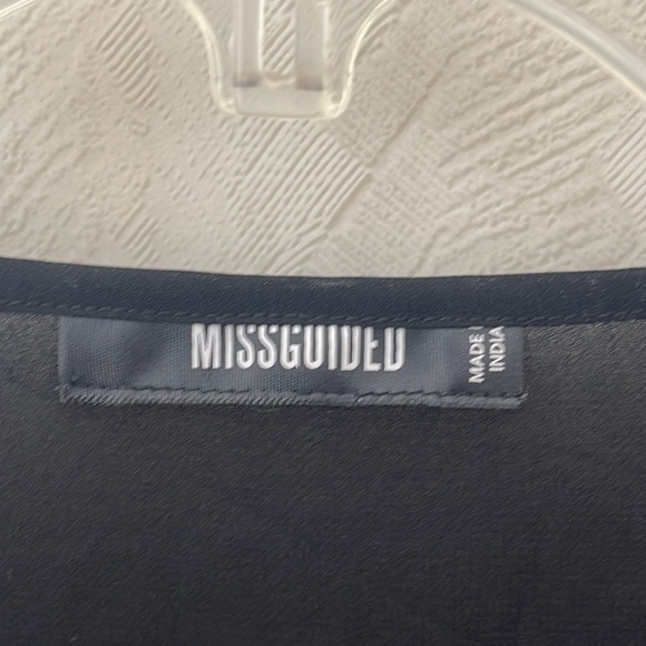 ❤️ MISGUIDED Women’s Long Sleeve Blouse Size 6 at the waist - Picture 4 of 4